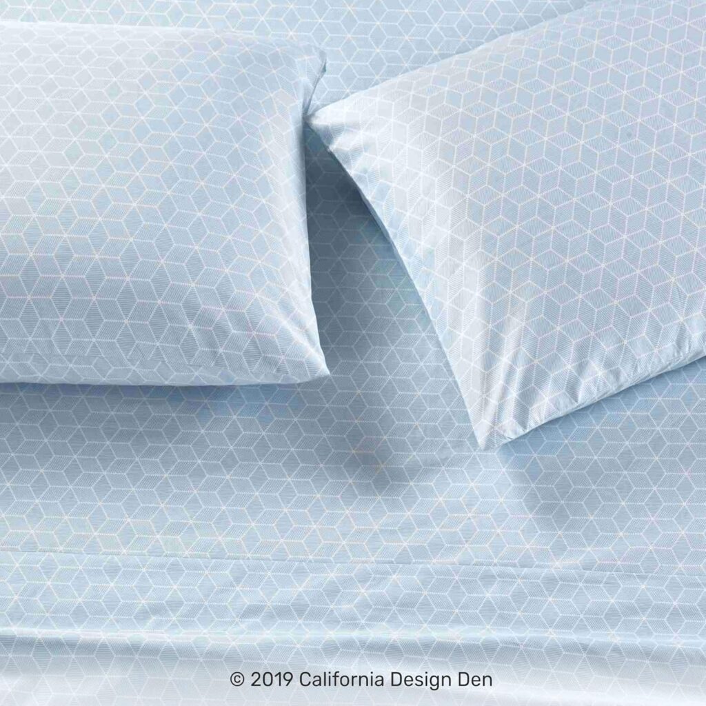 California Design Den Queen Size Sheet Set, 600 Thread Count 100% Cotton Sheets, Luxury Deep Pocket Queen Sheets Cotton Sateen, Hotel-Quality Queen Sheet Set - White Sheets